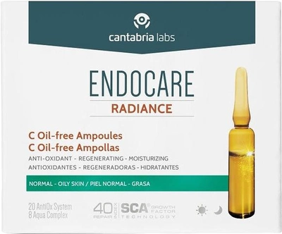 Serum do twarzy Cantabria Labs Endocare C Oil Free Ampoules 30 X 2 ml (8470001713155))