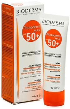 Krem przeciwsłoneczny Bioderma Photoderm Max SPF50+ Protective Cream 40 ml (3401543101860)