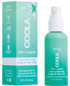 Spray przeciwsłoneczny Coola Scalp & Hair Mist Organic Sunscreen SPF30 60 ml (850008614828)