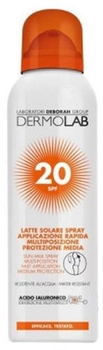 Сонцезахисний спрей Dermolab Sun Milk Spray SPF20 150 мл (8009518293777)