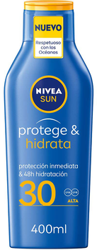 Сонцезахисний лосьйон Nivea Sun Moisturising Sun Lotion SPF30 400 мл (4005808418244)