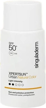 Сонцезахисний крем для обличчя Singuladerm Xpertsun Urban Natural Light Intensity Color SPF50+ 50 мл (8436564666932)