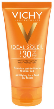 Сонцезахисна емульсія Vichy Ideal Soleil Mattifying Face Fluid Dry Touch SPF30 50 мл (3337871323196)