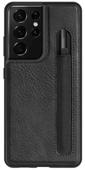 Панель Nillkin Aoge Leather Case для Samsung Galaxy S21 Ultra Black (NN-ALC-Galaxy S21U/BK)