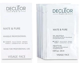 Maska do twarzy z glinką Decleor Mate & Pure Mask 10x5g (3395010006270)
