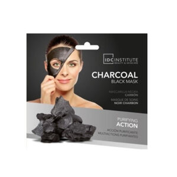 Маска для обличчя z węglem aktywnym IDC Institute Charcoal Black Mask (8436025304786)