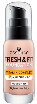 Podkład matujący Essence Cosmetics Fresh y Fit Maquillaje 40-Fresh Sun Beige 30 ml (4059729338464)