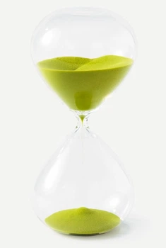 Песочные часы Pols potten Sandglass Ball M Light green