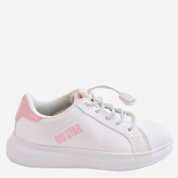 Buty sportowe dziecięce dla dziewczynki Big Star JJ374068 33 Biało-Różowe (5900714504540)