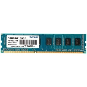 Модуль оперативной памяти DDR3 4GB/1333 Patriot Signature Line