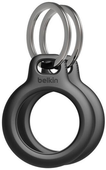 Брелок-тримач Belkin Secure AirTag 2 шт Чорний (MSC002BTBK)