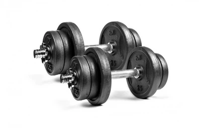 Гантели RN-Sport разборные металлические 2 по 11 кг