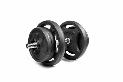 Гантель RN-Sport разборная металлическая 21 кг (RN_QTR21)