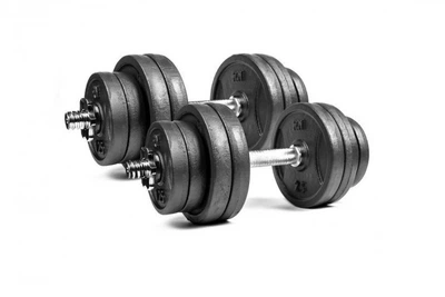 Гантели RN-Sport разборные металлические 2 по 16 кг