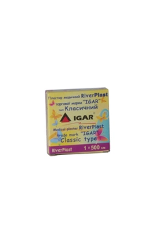 Пластир RiverPlast 1*500см тип Класичний IGAR котушка