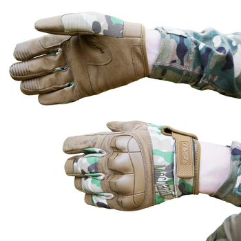 Перчатки тактические Mechanix M-Pact 3 с косточками Мультикам L