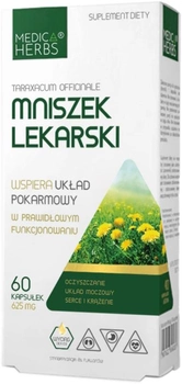 Suplement diety Medica Herbs Mniszek 60 kapsułek (5903968202293)