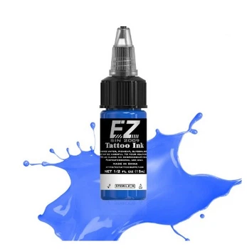 Фарба синя EZ Tattoo Ink Sky Blue для тату 15 ml
