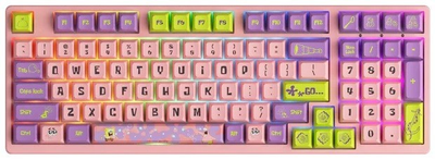 Механічна клавіатура АККО 3098S RGB Patrick CS Sponge RGB
