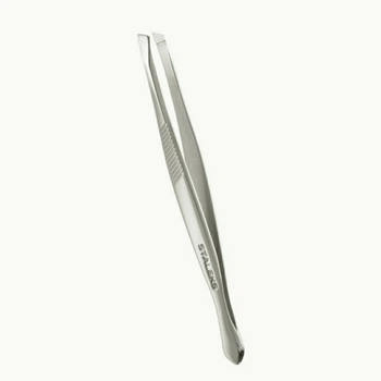 Пинцет для бровей скошенный Сталекс Staleks Classic 10 Type 3 ТС-10/3