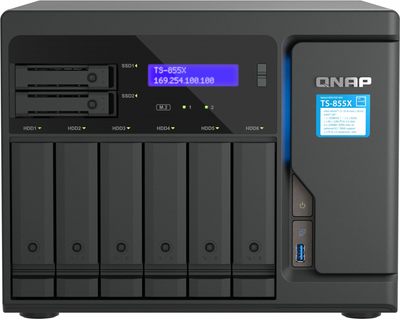 Мережеве сховище QNAP 10BAY TS-855X-8G