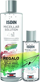 Міцелярна вода Isdin Micellar Solution 4 In 1 400 ml Set 2 Pieces (8429420181267)
