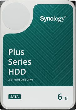 Dysk twardy Synology Plus 6TB 5400rpm 256MB HAT3300-6T 3.5" SATA III