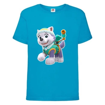 Футболка дитяча Щенячий патруль (Paw Patrol) блакитна (everest-blue) розмір 104 см