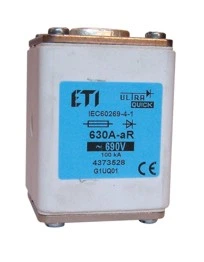 Предохранитель G1UQ01/500A/690V aR (200 kA) ETI (4373526)