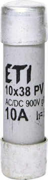 Предохранитель CH 10x38 gR 10A 900V (50kA AC) ETI (2625031)
