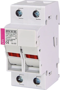 Держатель EFH 10 2P LED 25A 1000V DC ETI (2540213)