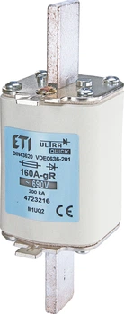 Запобіжник M1UQ2/160A/690V gR ETI (4723216)