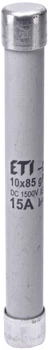 Предохранитель CH 10x85 gPV 15A 1500V (30kA) ETI (2625285)