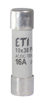 Предохранитель CH 10x38 gR 16A 700V (50kA AC) ETI (2625023)