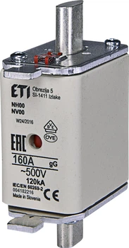 Предохранитель NH-00/gG 160A 500V KOMBI ETI (4182216)