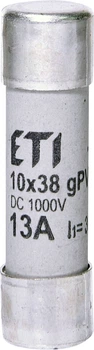 Запобіжник CH 10x38 gPV 13A 1000V (30kA) ETI (2625078)
