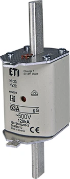 Предохранитель NH-2C/gG 63A 500V KOMBI ETI (4185212)