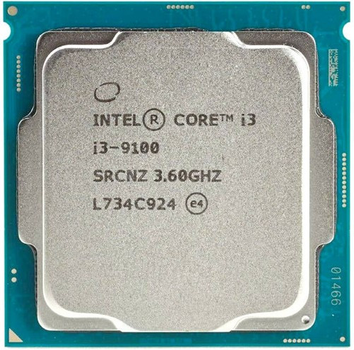 Процесор Intel Core i3-9100 3.60-4.20GHz s1151 UHD Graphics 630 Б/В