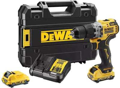 Акумуляторний ударний дриль-шурупокрут DeWalt DCD706D2