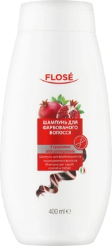 Шампунь для окрашенных и поврежденных волос с гранатом Flose Colored Hair 400 мл