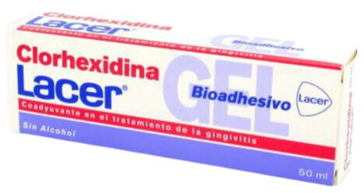 Крем для зубів Lacer Chlorhexidine Bioadhesive Gel 50 мл (8470003546058)