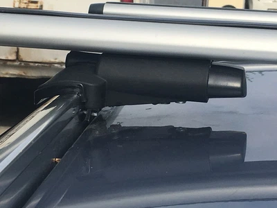Багажник модельный Opel Zafira 04-11 в сборе из алюминия аэро с поперечинами на рейлинги "Кенгуру"