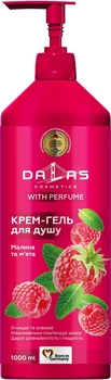 Крем-гель для душа Dalas Малина и мята 1000 мл (4260637722645)