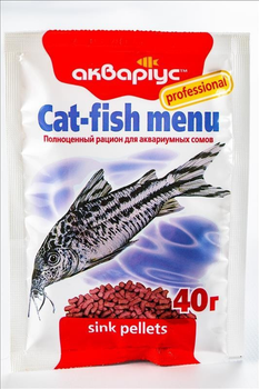 Корм Акваріус Меню для сомов