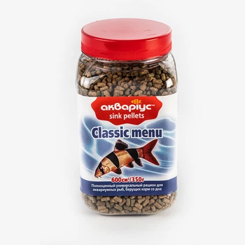 Сухой корм CLASSIC MENU pellets - для рыб в пеллетах 350г