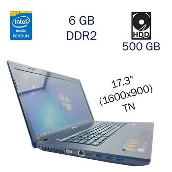 Ноутбук Lenovo G780 / 17.3" TN / Intel Pentium B960 (2 ядра по 2.2 GHz) / 6GB DDR2 / 500GB HDD / HD Graphics / WebCam б/у