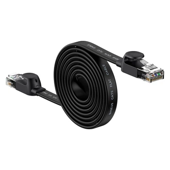 Патч-корд сетевой кабель Baseus high Speed Six types of RJ45 Gigabit network cable (flat cable) |2m|