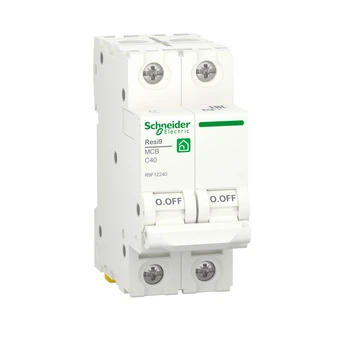 Автоматический выключатель Resi9 Schneider Electric 40 A, 2P, кривая с, 6kA R9F12240