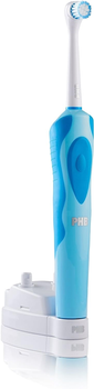 Електрична зубна щітка PHB Active Rechargeable Electric Toothbrush Blue 1U (8437010510700)