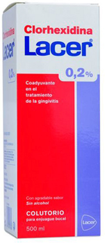 Ополіскувач для порожнини рота Lacer Mouthwash Clorhexidina 0,2% 500 ml (8470001982889)